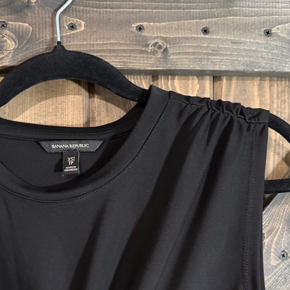 Banana Republic Black Asymmetrical Dress - Picture 4 of 5